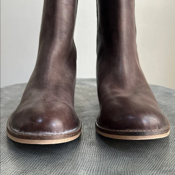 Ivylee Copenhagen ~Handmade Dark Brown Simone Mid-Calf Boots in size 7.5- 8 - Picture 4 of 16